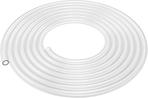 Silicone Tubing, High Temp Food Grade Pure Silicone Tubing Natural Silicone Tube 7/16 inch (12 mm) OD 5/16 inch (8 mm) ID, Highly Elastic and Strong, 3 Feet in Saudi Arabia