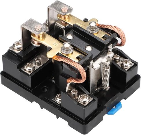 2Pcs High Power Relay JQX-62F-2Z, Coil Voltage AC 220V 80A, DPDT 2NO 2NC, Electronmagnetic Relay, 35mm Rail Mount (AC 220V, 2) in Saudi Arabia