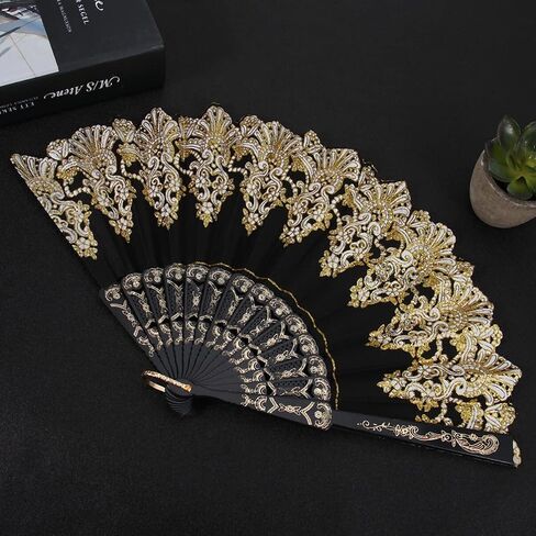 HOMSFOU Chinese Folding Fan Folding Hand Fan Chinese Foldable Fan Vintage Handheld Fan Dancing Performance Fan Traditional Japanese Fan for Wedding Home Wall Decor Photo Props White in Saudi Arabia