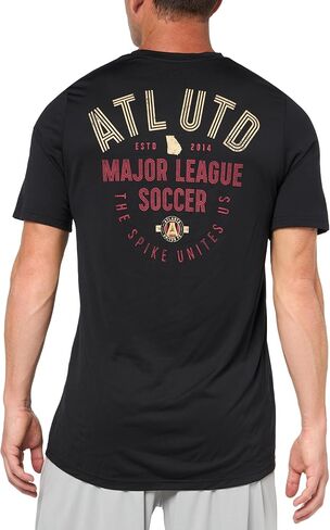 adidas Men's Atlanta United Fc Short Sleeve Pre-Game T-Shirt in Saudi Arabia