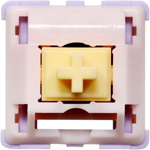 KPREPUBLIC MMD Princess Switch Linear Tactile RGB SMD 5pin 28g 38g 45g 48g 53g 62g for mechanical keyboard PC PA66 POM Holy Panda Similar (MMD Princess Tactile Switch 62g x90) in Saudi Arabia