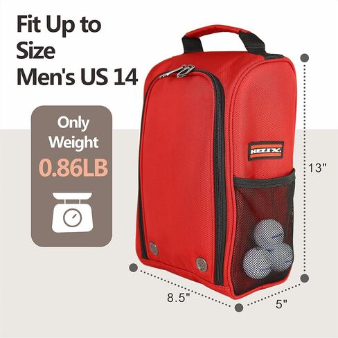HELIX Golf Shoe Bag (Red) in Saudi Arabia