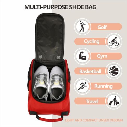 HELIX Golf Shoe Bag (Red) in Saudi Arabia