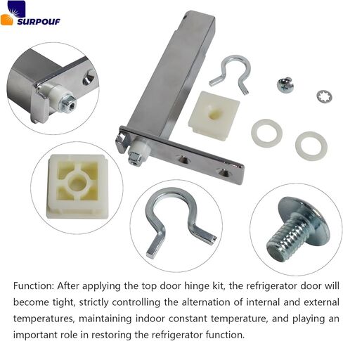 2Pack TOP Door Hinge Cartridge Fits for True Both (870837 Right & 870838 Left Side) in Saudi Arabia