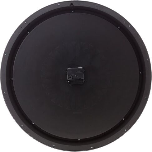 Kiera Grace Mallory Round Wall Clock, 20" x 20", Grey in Saudi Arabia