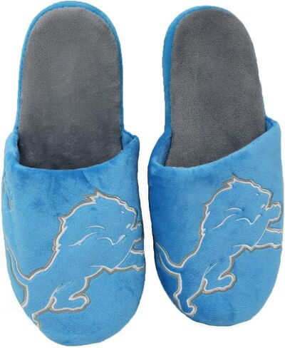 FOCO Detroit Lions Men's Slip On Slippers in Saudi Arabia