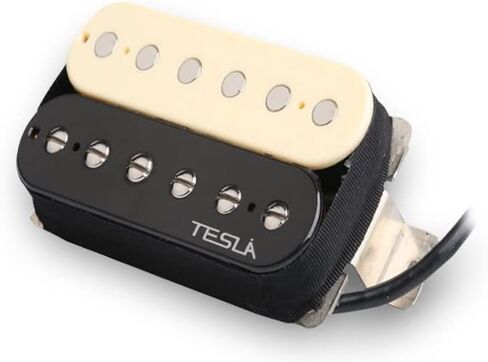 Tesla VR-60 Classic Humbucker Guitar Pickup (Bridge, Zebra) in Saudi Arabia