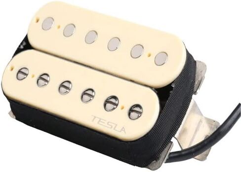 Tesla VR-60 Classic Humbucker Guitar Pickup (Bridge, Zebra) in Saudi Arabia