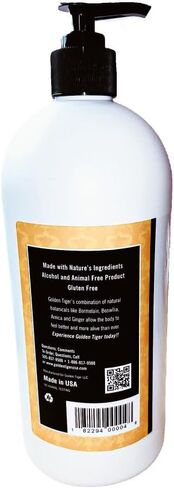 Golden Tiger Pain Relief Cream32oz Pump in Saudi Arabia