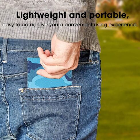Golf Score Counter Keeper Card Holder Gift Sports Accessories with Pencil in Saudi Arabia