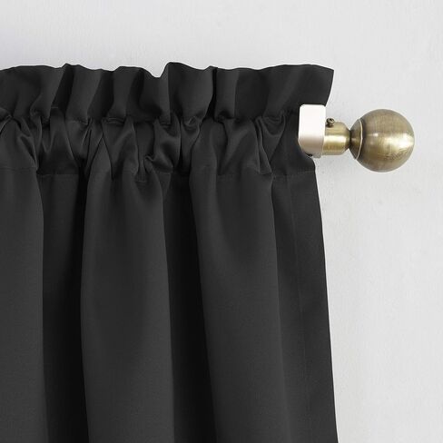Sun Zero Barrow Energy Efficient Rod Pocket Curtain Single Panel in Saudi Arabia