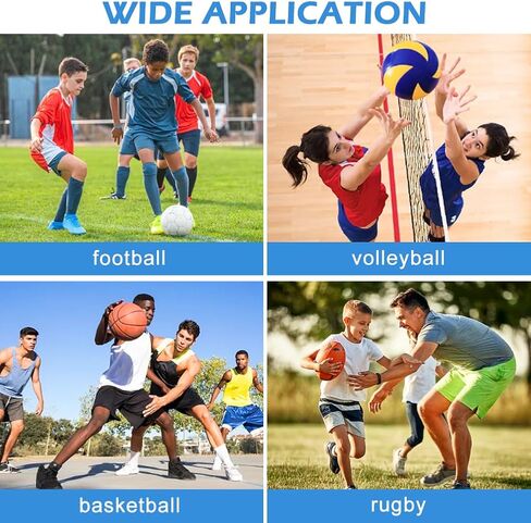 Ball Pump with Pressure Gauge, Dual Action Sports Ball Pump with 6 Needles & 2 Nozzles, Portable Hand Pump Air Inflation for Basketball Soccer Ball Football Volleyball and Others(red) in Saudi Arabia