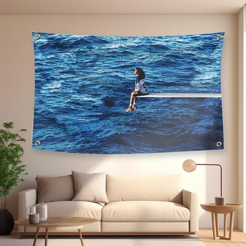 SZ-A Flag SOS Music Album Cover Tapestry flags for bedroom Bar Living Room College Dorm Decor Music Party（3 feet x 5 feet ） in Saudi Arabia