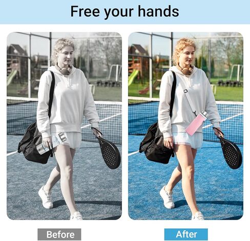 قطعتان من حقيبة زجاجات مياه الهيدروجين، غطاء زجاجة مياه معزول متوافق مع حقيبة زجاجات مياه الهيدروجين سعة 420 مل مع حزام كتف للمشي لمسافات طويلة (زجاجة مياه غير متضمنة) in Kuwait