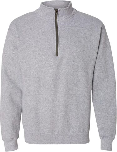 Gildan mens Fleece Quarter-zip Cadet Collar Sweatshirt, Style G18800 in Saudi Arabia
