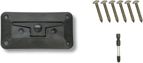 مقعد القارب CIPA - مرابط القارب الأسود القابل للطي من النايلون الأسود مقاس 10 بوصة - يتضمن أجهزة الرصيف للتركيب على رصيف القارب. يسمح مربط القارب القابل للطي بمربط تثبيت متساطح. in Kuwait