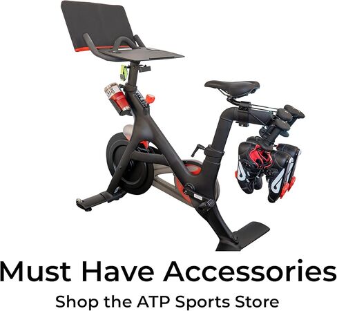 حامل الوزن الثانوي لدراجة Peloton - لا يناسب الدراجة+ - حامل أثقال معدني إضافي - أضف مجموعة ثانية من الدمبل - رائع للأزواج (عبوتان) in Kuwait