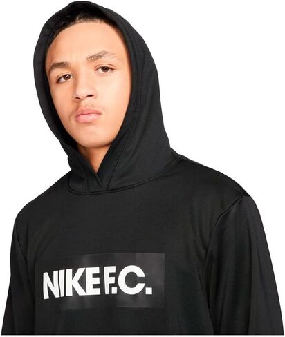 Nike Men's F.C. Dri-FIT Libero Pullover Soccer Hoodie (as1, alpha, xx_l, regular, regular, Standard, Black) in Saudi Arabia