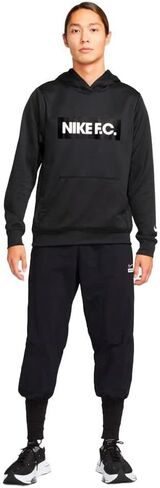 Nike Men's F.C. Dri-FIT Libero Pullover Soccer Hoodie (as1, alpha, xx_l, regular, regular, Standard, Black) in Saudi Arabia