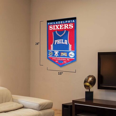 راية تاريخ التراث من وين كرافت فيلادلفيا 76ers in Saudi Arabia
