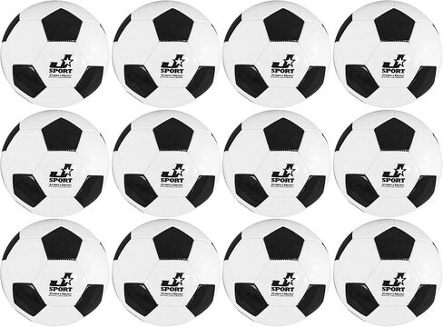 Jsport (12 Pack) Soccer Balls Size 4 Bulk Wholesale with Pump in Saudi Arabia