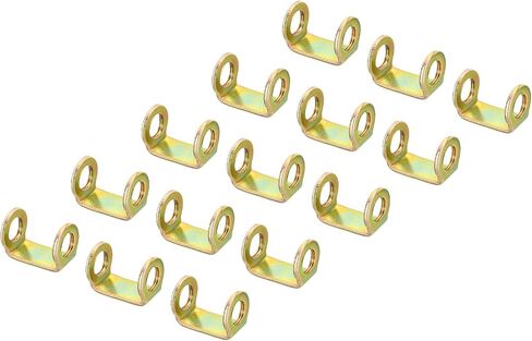 patikil m10x1mm جولة اقتران الجوز، 15 حزمة 30mm الخيوط أنبوب موصل الأنابيب تمديد برغي قضيب مسمار تمديد الأجهزة للثريا ضوء السقف DIY in Saudi Arabia