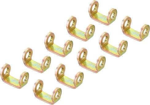 patikil m10x1mm جولة اقتران الجوز، 15 حزمة 30mm الخيوط أنبوب موصل الأنابيب تمديد برغي قضيب مسمار تمديد الأجهزة للثريا ضوء السقف DIY in Saudi Arabia