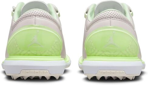 Nike Men's Jordan ADG 4 'Phantom/White/Light Bone/Barely Volt' Golf Shoes (DM0103-003) - Size 14 in Saudi Arabia