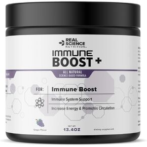 Immune Boost Plus | Natural Immunity Formula, Boost Immune System Health and Wellness, More Powerful Than Elderberry, Zinc, Echinacea - in a Fast Acting Powder