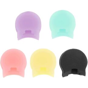 5 Pcs Clarinet Thumb Rest Pads Clarinet Thumb Protector Cushion Soft Silicone Oboe Thumb Rest Clarinet Finger Pad for Most Clarinet