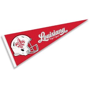 Louisiana Lafayette Ragin Cajuns Football Helmet Pennant