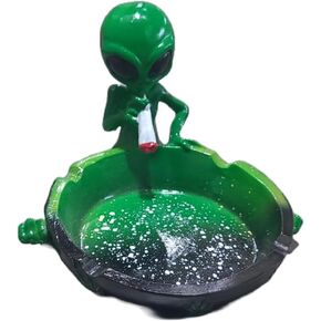 RTSI Alien Ashtray, Space, Galaxy, Marijuana, Joint