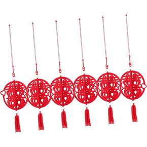 1 Set Character Three-dimensional Pull Flower Memorial Ornament Chinese Wedding Decoration Lantern Decor Wedding Accessories Chinese Traditional Wedding Decoration Double Sign