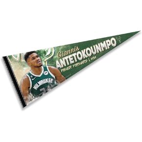 Milwaukee Bucks Giannis Pennant Flag