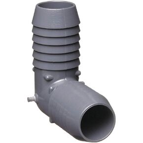 Elbow, 90, Insert, 1/2 in, PVC