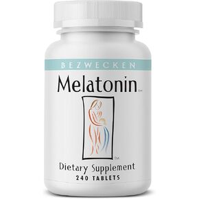 Bezwecken - Melatonin - 240 Tablets - Professionally Formulated - Potent, Safe, Vegetarian