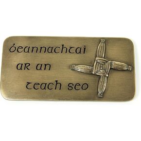 St Brigids Cross Blessings on this Home in Gaelic
