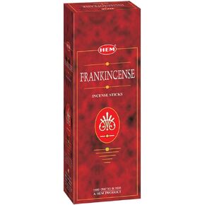HEM Frankincense Incense 6 Packs of 20 Incense Sticks 120 Total
