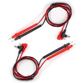 2 قطعة 28 "/78 سنتيمتر طويل متعدد التحقيق اختبار كابل رصاص ، الموز موصل قابس أسود أحمر 1000 فولت in Kuwait