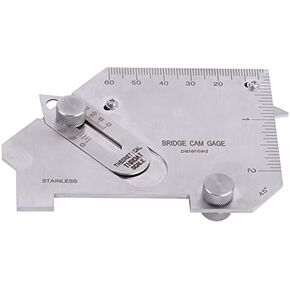 MG-8B Bridge CAM Gauge Welding Gage Weld Seam Pit Test Ulnar Inspection Ruler for Welding Seam Inspection