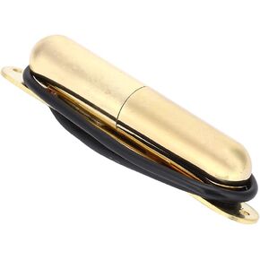 Electric Guitar Pickup Single Coil Pickup V Magnet Lipstick Tube Pickup DIY Guitar Parts Guitar Maintenance Replacement (Silver)