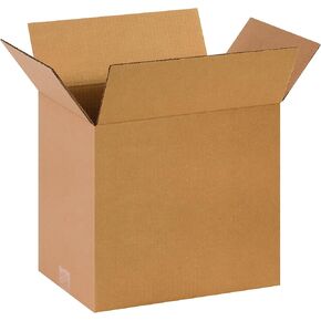PARTNERS BRAND 14 x 10 x 12 Corrugated Cardboard Boxes, Medium 14"L x 10"W x 12"H, Pack of 25 | Shipping, Packaging, Moving, Storage Box for Home or Business, Strong Wholesale Bulk Boxes