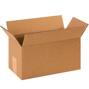 PARTNERS BRAND 12 x 7 x 7 Corrugated Cardboard Boxes, Small 12"L x 7"W x 7"H, Pack of 25 | Shipping, Packaging, Moving, Storage Box for Home or Business, Strong Wholesale Bulk Boxes