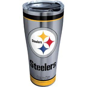 Tervis Triple Walled NFL® Pittsburgh Steelers Insulated Tumbler Cup Keeps Drinks Cold & Hot, 30oz - Stainless Steel, Tradition in Saudi Arabia
