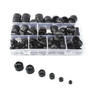 145pcs Plastic Dome Bolt Nut Protection Caps Cover Hex Hexagon Screws M4 M5 M6 M8 M10 M12