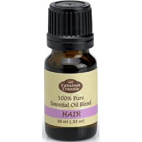 Fabulous Frannie Hair Essential Oil Blend 100% Pure, Undiluted Essential Oil Blend blend of Rosemary, Lavender and Chamomile Essential Oils 10ml