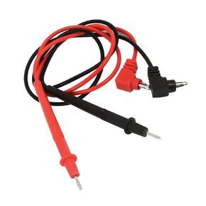 YOKIVE 1 Pair Test Leads, Multimeter Probe Cable with Banana Connector | Testing Electronic Components, Great for Electronic Work (Red, Black, 55Cm)