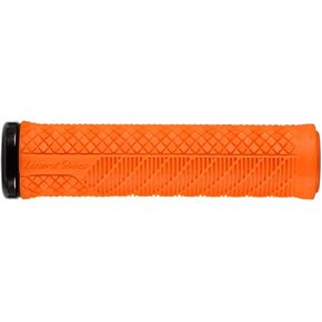 Lizard Skins Unisex's Single-Sided Lock-On Charger Evo Handlebar Grips, Blaze Orange, One Size
