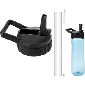 Straw Lid Compatible With Contigo 24 OZ 32 OZ, Replacement Lid Compatible With Contigo Water Bottle, Used In Ashland And Jackson And Cortland Series And 2.0 Series