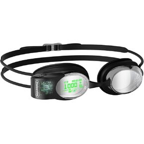 OutdoorMaster x Holoswim AR Smart Swim Goggles, Anti-fog Swimming Goggles with Fitness Tracker, Head-up Real-time Display